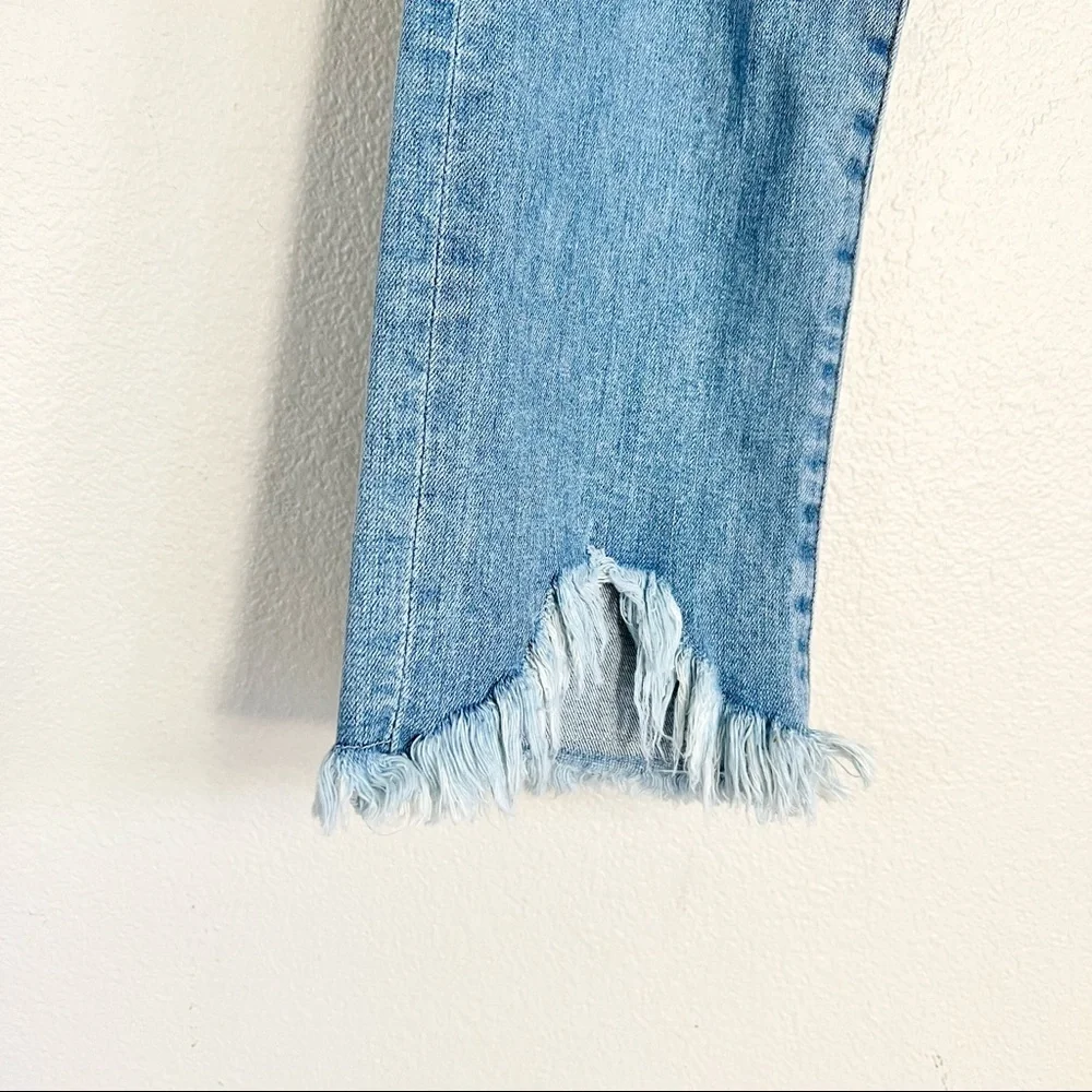 JONATHAN SIMKHAI River High Rise Straight Leg Jeans in Palisades Vintage Blue